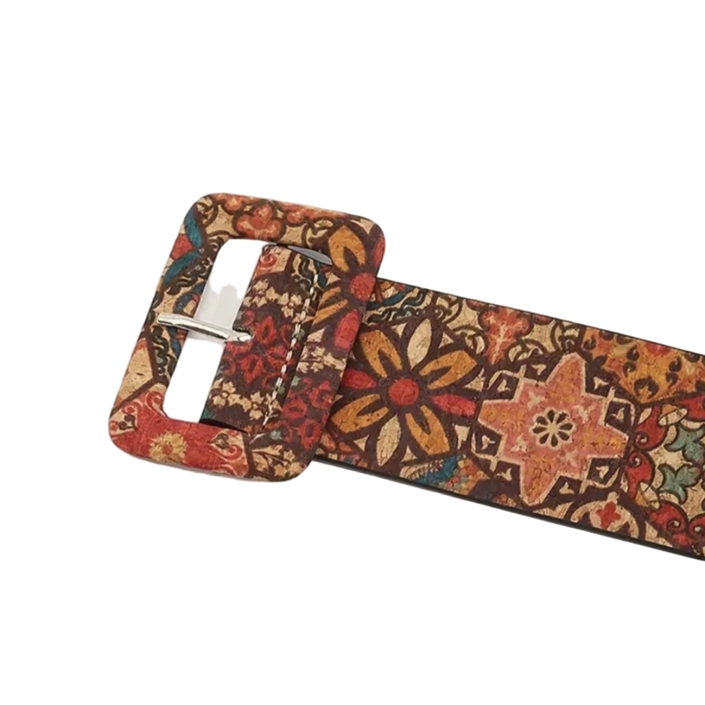 Brown Belt Floral M L XL XXL Bohemian Style Women Plus Size Belts - Picture 4 of 6